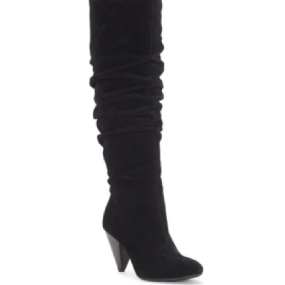 INC Women's Gerii Dress Genuine Leather Boots Sz5